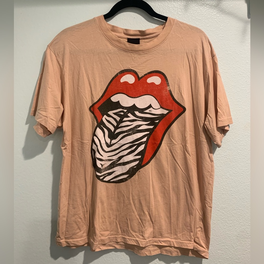 Daydreamer Rolling Stones Zebra Tee